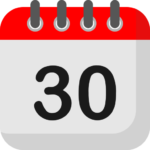 Date calculator tool calculating difference between two calendar dates