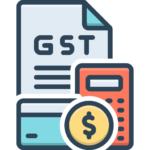 GST calculator tool calculating GST amount and total price
